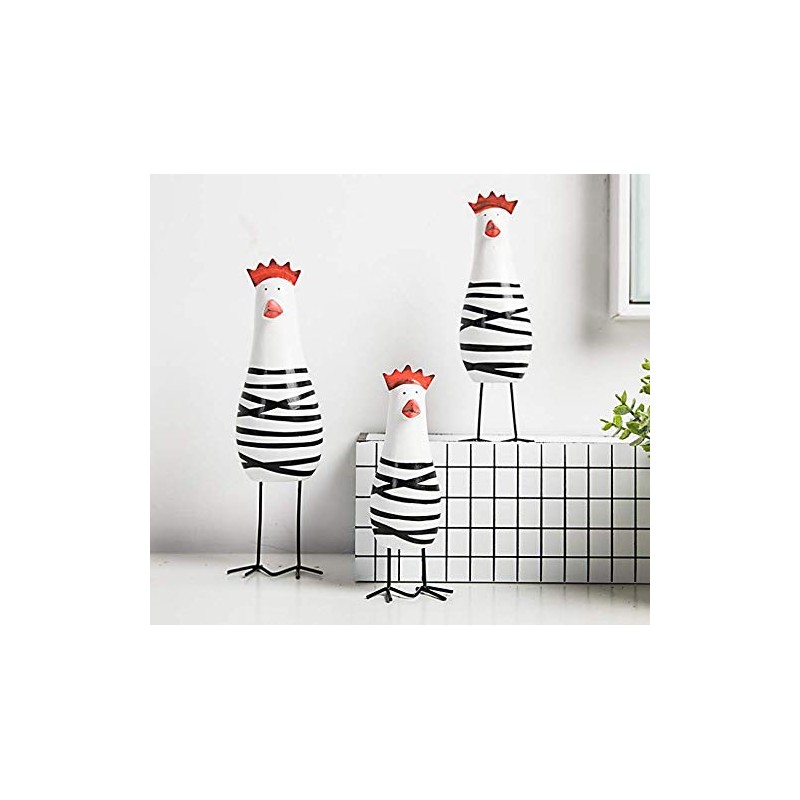 YISHUI HP0115 Chicken Figurine, Scandinavian Miscellaneous Goods, Cute, Chicken, Interior