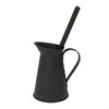 Redecker(レデッカー) トイレブラシセット メタルホルダー (ブラック) 40cm