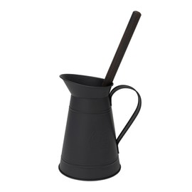 Redecker(レデッカー) トイレブラシセット メタルホルダー (ブラック) 40cm