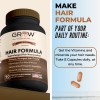 Grow Vitamin Nutra Men Hair Growth Supplements,De