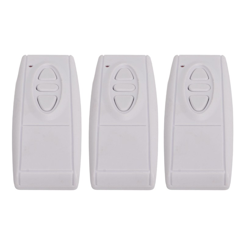 3PCS 433Mhz Garage Door Wireless Button Switch Garage Door Remote