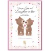 Simon Elvin Son & Daughter-in-law Anniversary Card - Champagne Couple