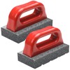 Wenqik 2 Pcs Rub Brick with Handle Concrete Tools 20