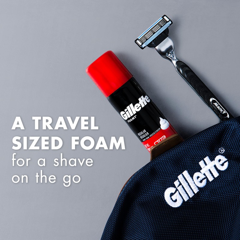 Gillette Gillette Foamy Regular Shaving Foam, 2 oz