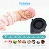 9 Eggs Incubator with Temperature Display, Egg Candler Light and