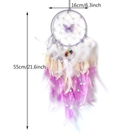 SOYUZU Dream Catchers Tree of Life Dream Catcher with Crystal for Adult Bedroom Dream Catcher for Bedroom Wall Decor Hanging Crafts
