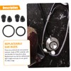 Ipetboom 1 Set Stethoscope Replacement Parts Diaphragm Covers for Adults