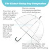 totes Clear Bubble Umbrella with Dome Canopy, Lightweight Design, Wind