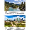 Travel Magic Canada DIN A5 Wall Calendar for 2025 Ottawa