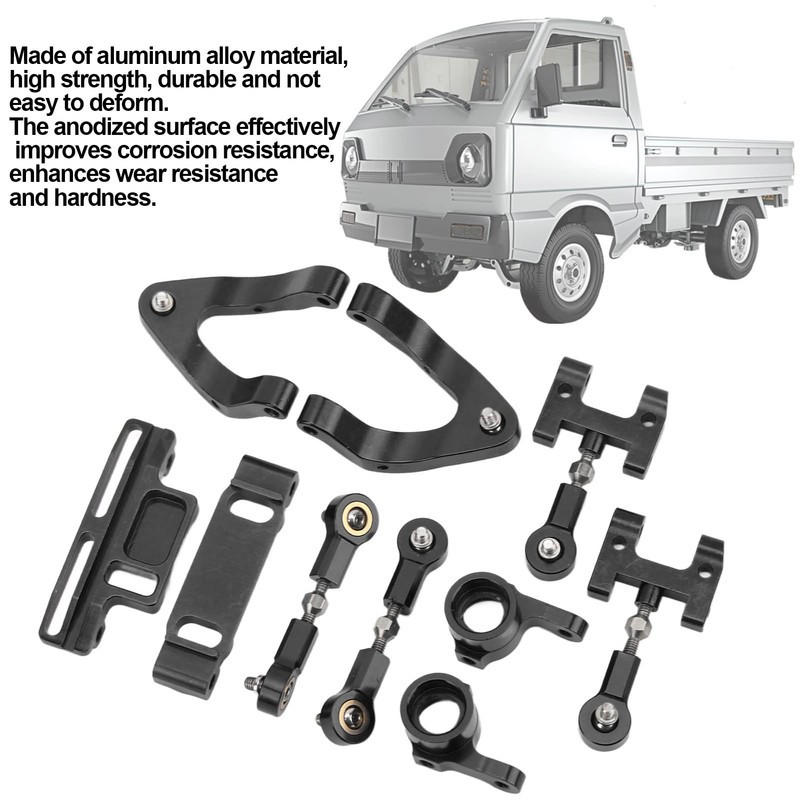 equlup RC Metal Accessory Set, RC Aluminum Top and Lower