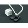 Miniblings Note Chain Necklace 45 cm Note Notes Sixteenth Music