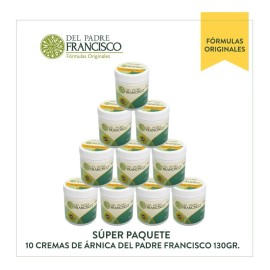 Paquete 1. 10 Cremas Delpadrefrancisco Meses Sin Interes