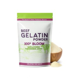 Bloom Premium unflavored 300 degrees bloom Beef Gelatin powder , thickening agent