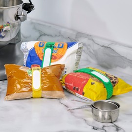 Wrap-It Storage Cinch Straps and Self-Gripping Perforated Roll - Assorted 28-Pack (Green) - Cable Straps and Reusable Cable Ties for Home, Kitchen, and Desk Organization