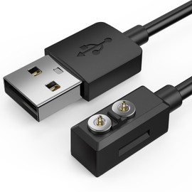 TUSITA Magnetic Charger Charging Cable Compatible with LEDLENSER P&H Models - 1.2 m / 4 ft.