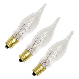 Westinghouse Flame Tip Incandescent Lamp 7-1/2 W Candelabra Clear Card Card Of 3