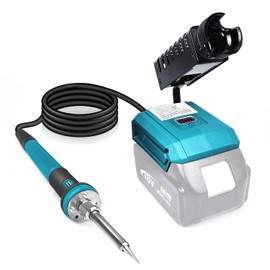 Cordless Soldering Iron Station Tool for Makita18V LXT Battery, Portable Electric 60W Soldering Iron Kit for Makita BL1850, BL1860,BL1830 for DIY, Appliance Repair, Wire Welding(Battery NOT Included)