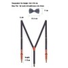WANYING Men's 2 cm Braces Bow Tie Sets – PU