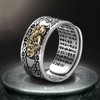 Feng Shui Pixiu Ring - Silver Adjustable Lucky Jewelry for