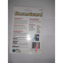 Storm Guard Electronics Surge Protector #7461 2 Line Protection Max 6000 Volts