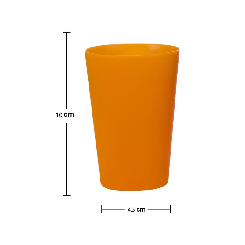 Color Plastic Drinking Cups,15 pcs Reusable Stacking Plastic Cup Children