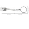 Unbranded Mini Metal Adjustable Wrench Creative Metal Spanner Key Chain