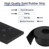 Rubber Strips, Neoprene Rubber Mat, Solid Rubber Profile Rubber Plate