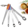 BIDEX Measuring Spoons Set, Small Measuring Spoon 1/64, 1/32, 1/16,