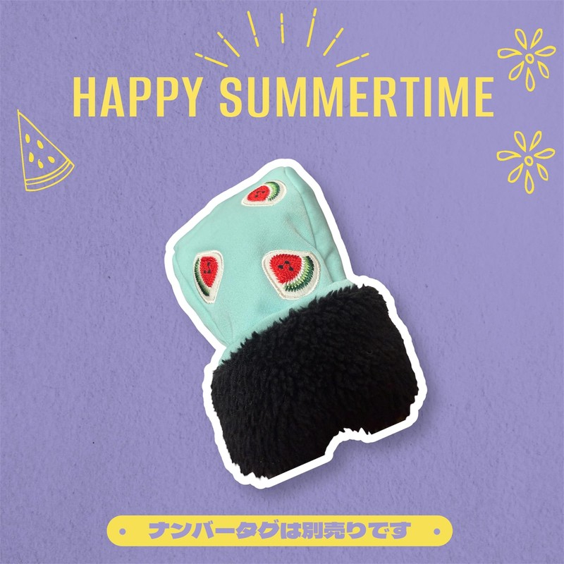 RIKI & ROI Golf Headcover Summer Festival (Watermelon UT Cover