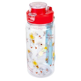 Coco-chan RYL-1015 Greeting Life Drink Bottle, Sunny Clear