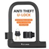 WEST BIKING Bike Lock U-Lock Heavy Duty Bicycle Motorcycle Anti-Theft