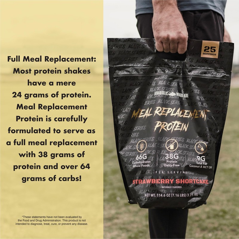 Anabolic Warfare Anabolic Warfare Meal Replacement Protein Whole Food Meal