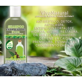 Vivenatural Shampoo De Neem. Antipiojos Y Liendres. Vivo Natural.