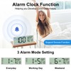 Xflyee 14.5'' Large Digital Wall Clock Battery Operated with Jumbo