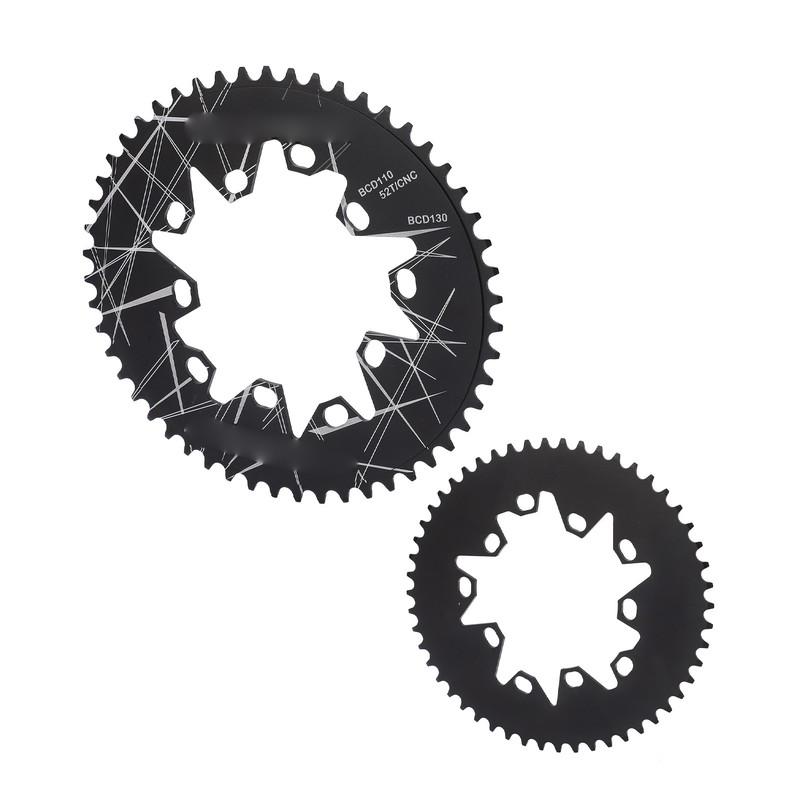 Lp Litepro 52T Oval Disc Chainring 110 130 BCD Road