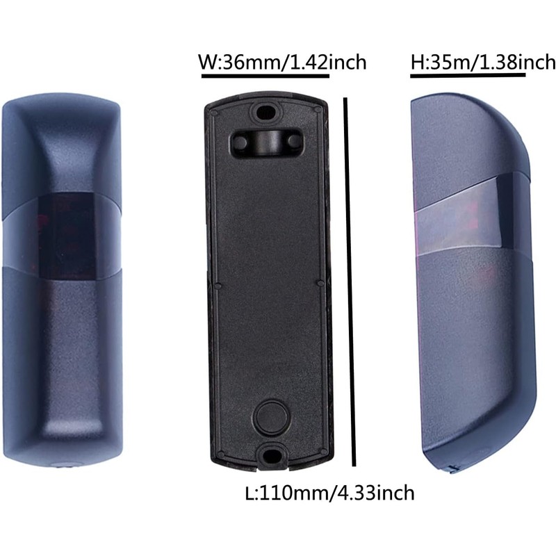 2 Pairs Infrared Photocell Universal External Automatic Sensor Garage Door