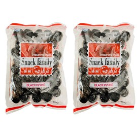 Snack Family Preserved Fruits - Black Prune (Sweet) - Pack of 2 - Trinidad & Tobago Snacks