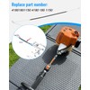 JUWEVAZU FS90R Throttle Control Cable Fit for Stihl Trimmer FS90