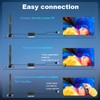 TV Antenna Indoor, Antenna for Smart TV, Support 4K 1080p