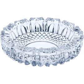 TOYOSASAKI GLASS (東洋佐々木ガラス) Glass Tabletop Ashtray Made in Japan P-05507-JAN