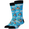 The Flair Shoppe Poop Emoji Crew Socks - Crazy Dress