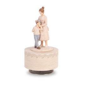 YT3 Studio Music Box Angel Music Box for Wife Daughter Baby Mom Women Guardian Angel Figurine Music Box Birthday Gift for Wife Valentine’s Day Christmas Anniversary