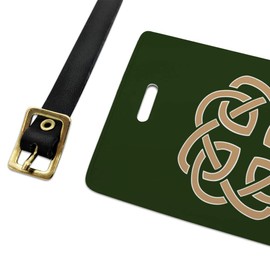 Celtic Knot Love Eternity Luggage ID Tags Suitcase Carry-On Cards - Set of 2