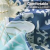 Tritard Coastal Comforter Set Queen Size 3 Piece, Soft Beach