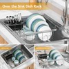 Homics Expandable in Sink Dish Drying Rack, Adjustable Capacity (10.5''-16'')