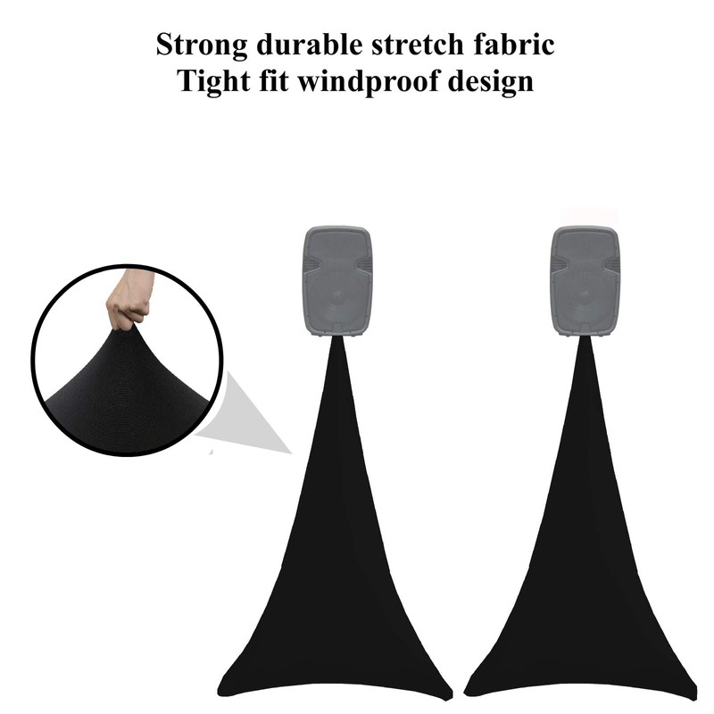 20 colors available .2x spandex stretch speaker stands scrims, SINGLE
