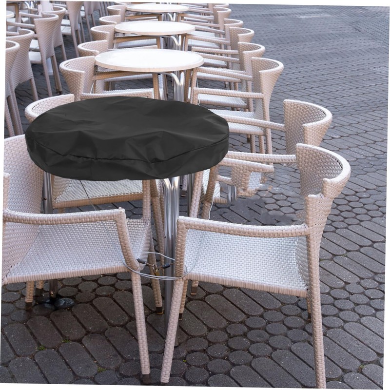 Levemolo Outdoor Round Fire Pit Cover Heavy Duty BBQ Grill