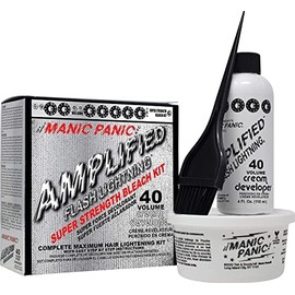Manic Panic Flash Lightning Hair Bleach Kit 40 Volume.