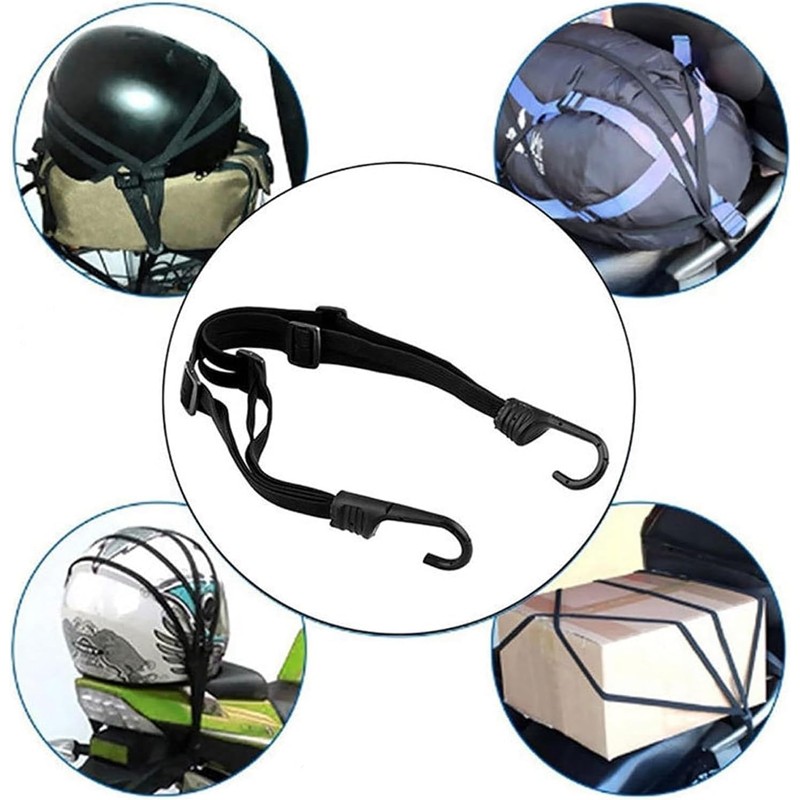 Touring Bike Net Bicycle Heavy Duty Elastic Cord Cargo Securing