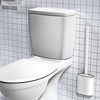 PARENCE brosse Toilet, White, M